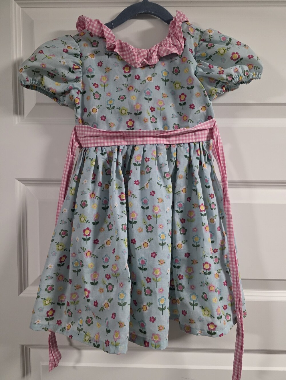 Homemade Floral Frilly Sundress